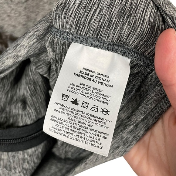 Nike Yoga Dri-FIT Lightweight Full Zip Hoodie Gray Size Small - Picture 3 of 7